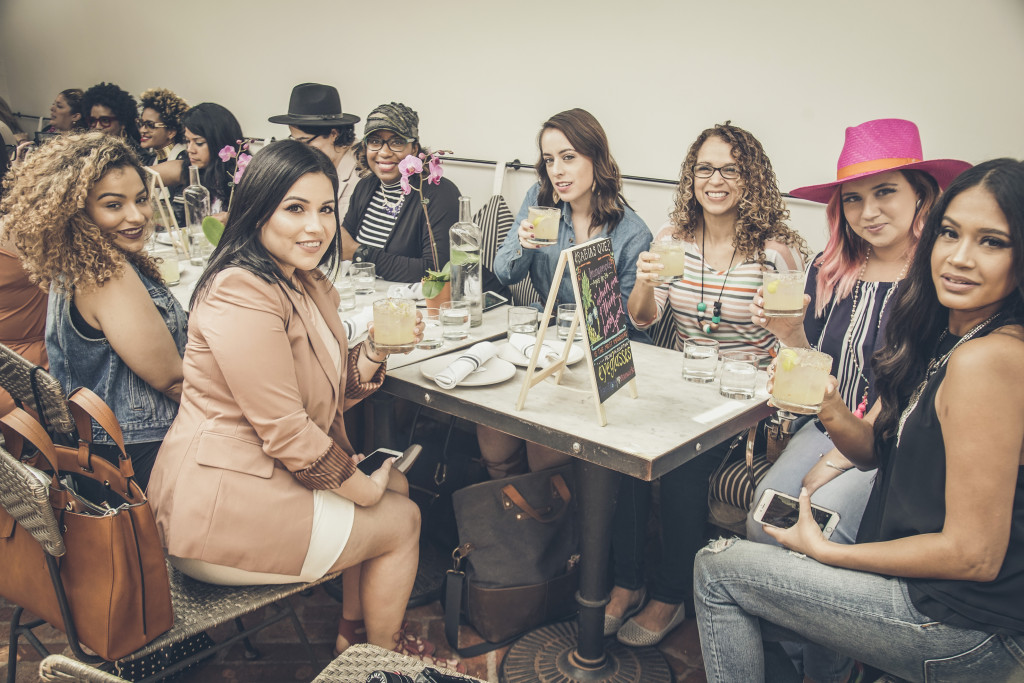 Bloggers at Gracias Madre in L.A.