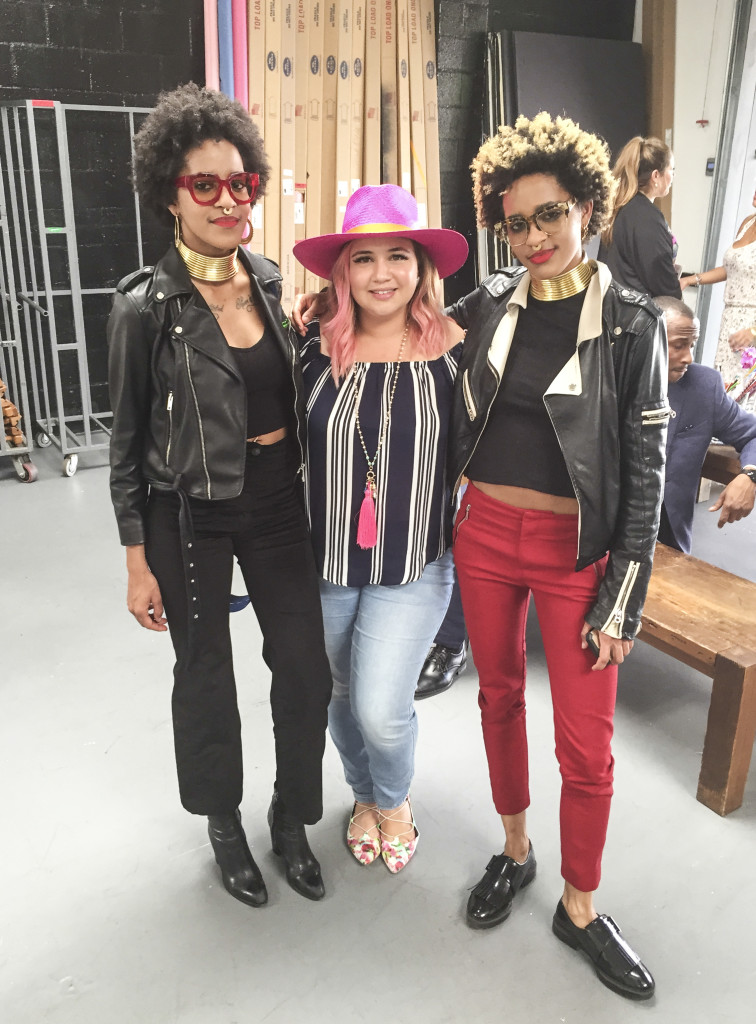 With eye-wear designers & twins Coco and Breezy at We All Grow Blogger Summit field trip