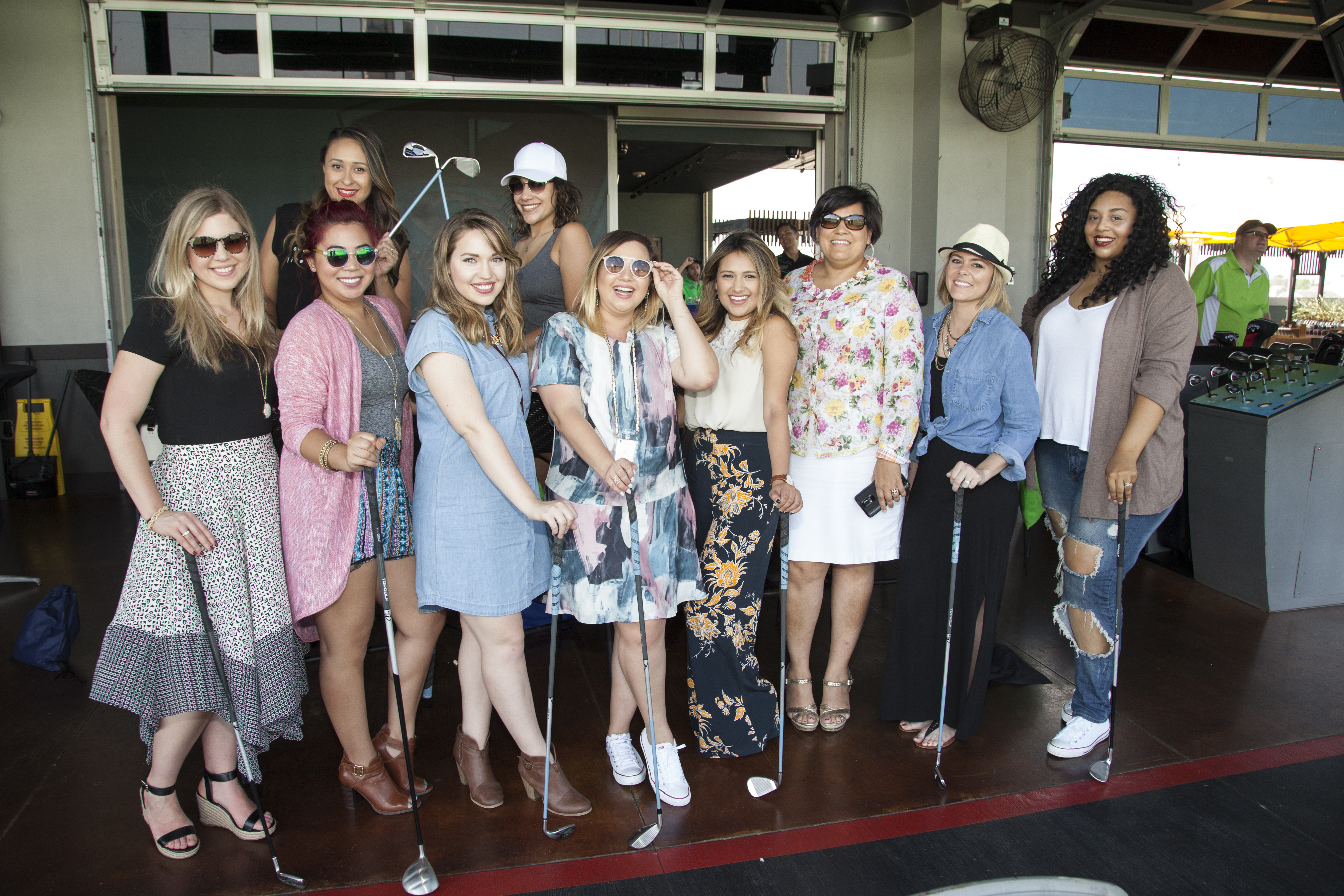 Tee Time & Mimosas at Topgolf || The First Timers Club - Lipstick & Brunch