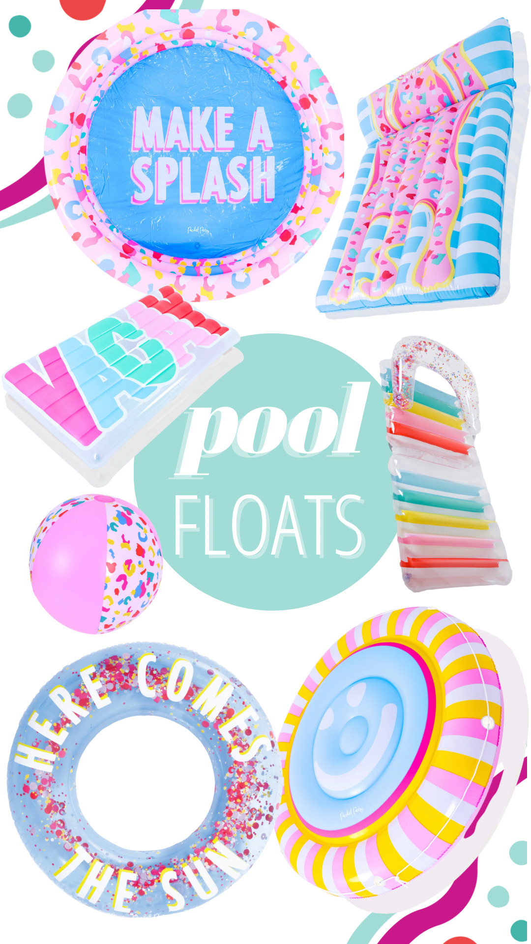 Pool Floats Under $30 At Walmart - Lipstick & Brunch